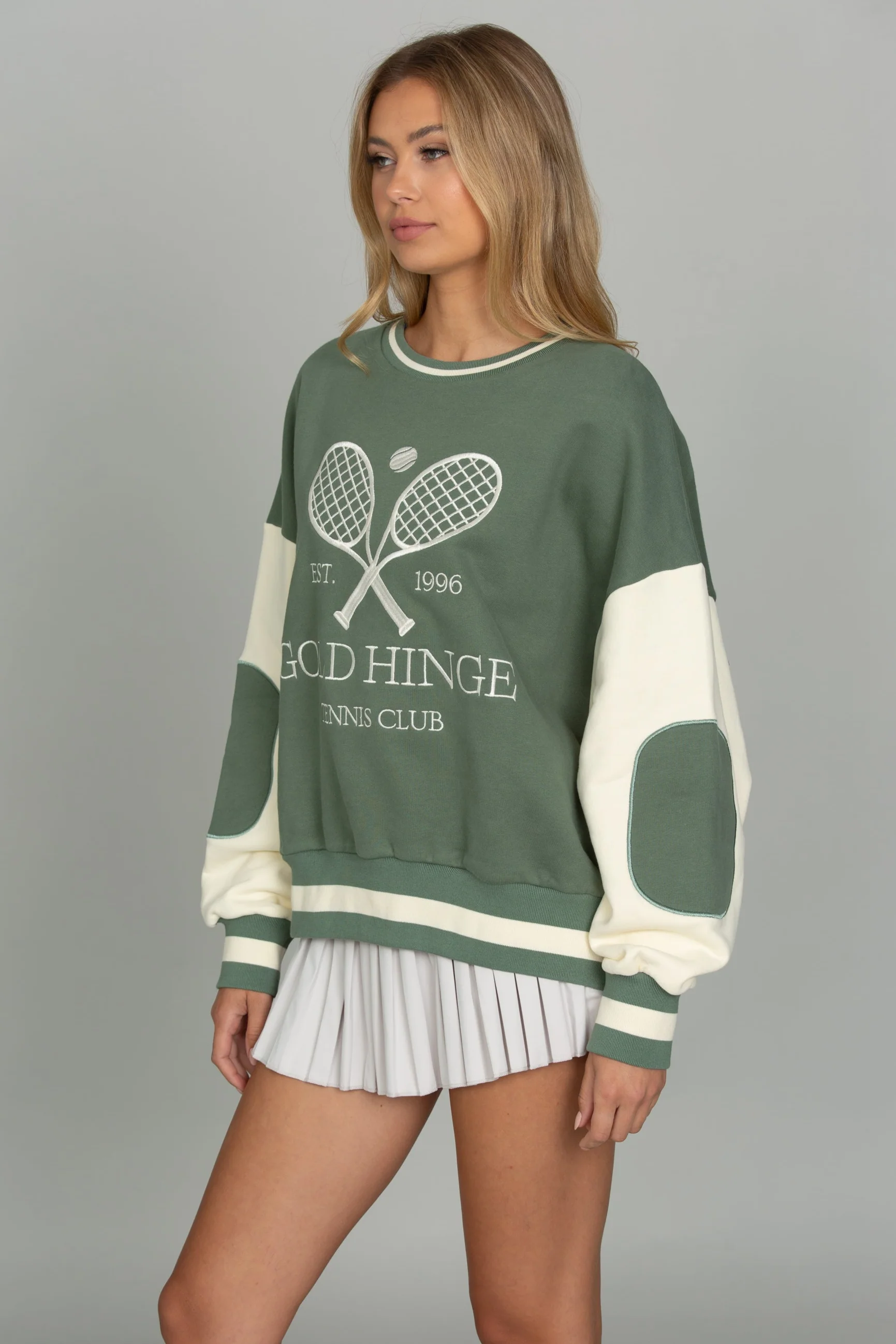 GH Tennis Club Patch Sweatshirt - Image 4