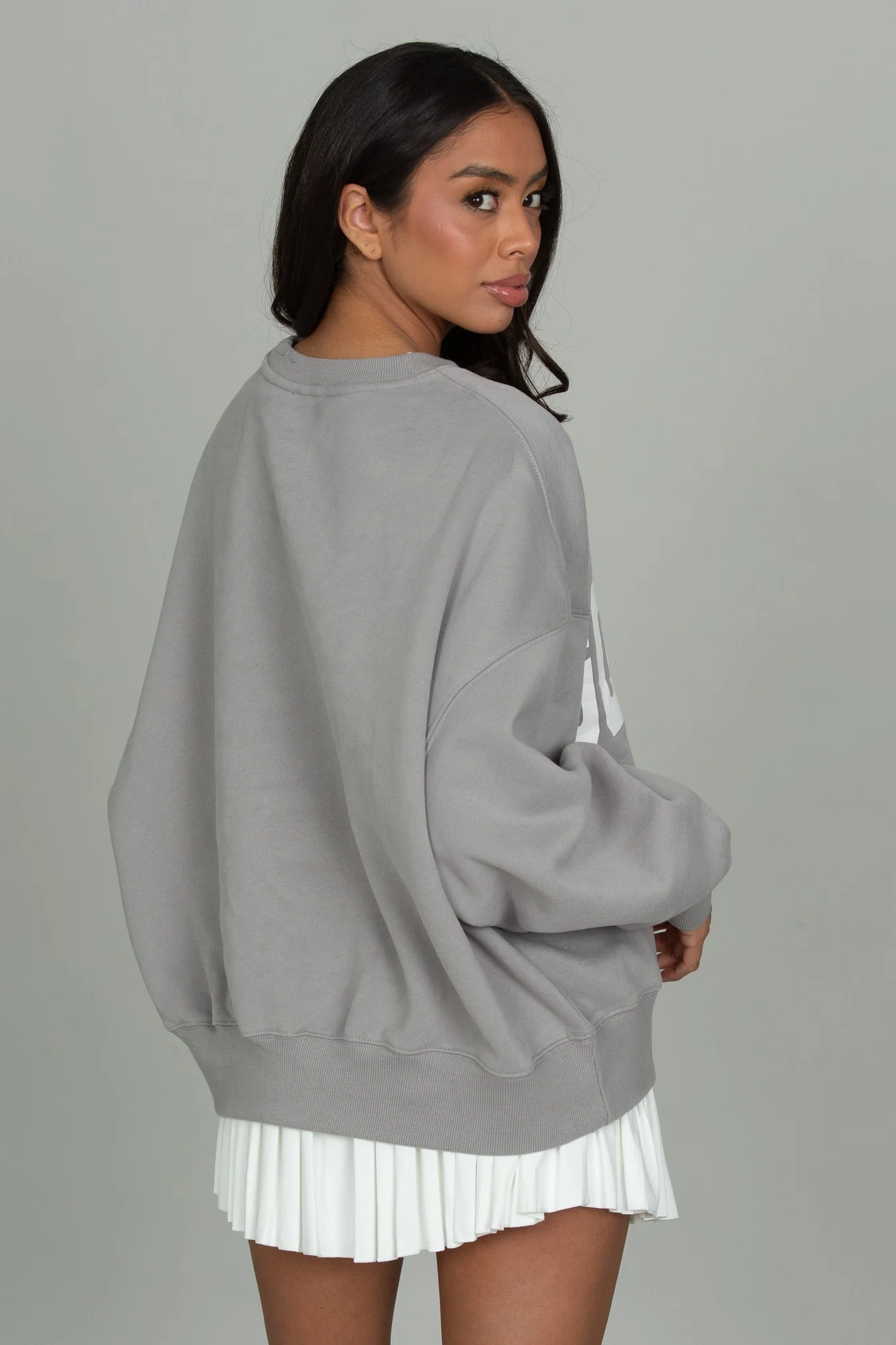 Light Grey GH Wide Arm Sweatshirt - Image 3