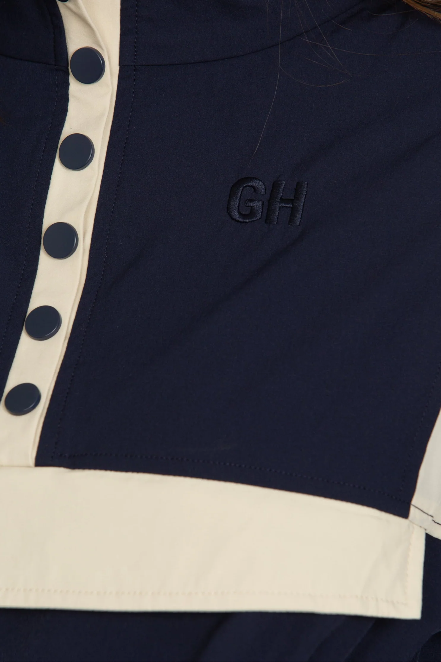 Vintage Navy AirGlyde Cropped Windbreaker - Image 7